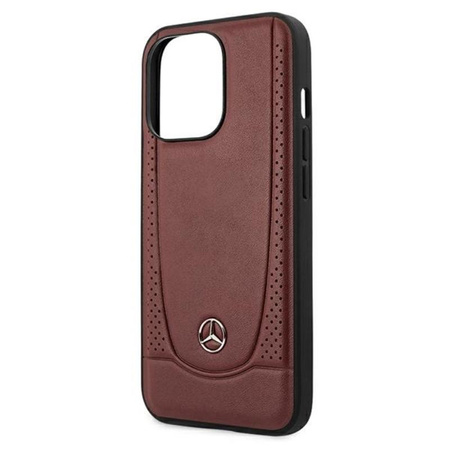 Mercedes Leather Urban Line - Etui iPhone 13 Pro Max (czerwony)