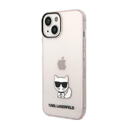 Karl Lagerfeld Choupette Body - Etui iPhone 14 Plus (różowy)