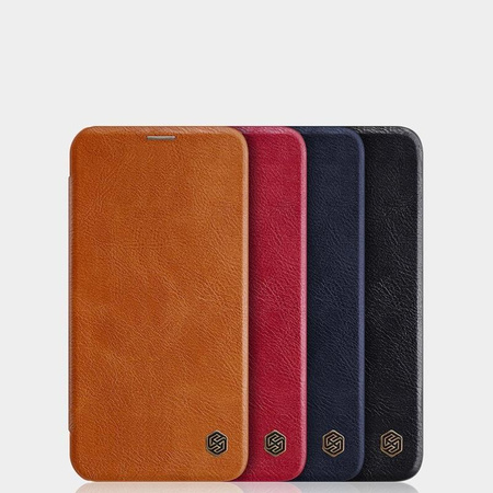 Nillkin Qin Leather Case - Etui Apple iPhone 12 Mini (Black)