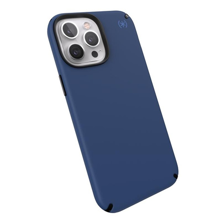 Speck Presidio2 Pro - Etui iPhone 13 Pro Max /  iPhone 12 Pro Max z powłoką MICROBAN (Coastal Blue/Black/Storm Blue)