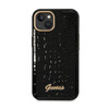 Guess Croco Collection – Etui iPhone 14 (czarny)