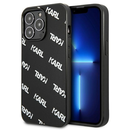 Karl Lagerfeld Allover - Etui iPhone 13 Pro Max (czarny)