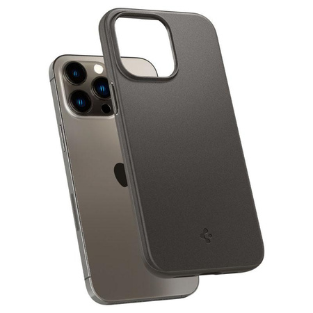 Spigen Thin Fit – Etui do iPhone 14 Pro Max (Gunmetal)