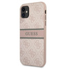 Guess 4G Printed Stripe - Etui iPhone 11 (różowy)