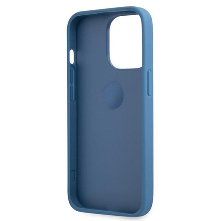 Guess 4G Ring Case - Etui iPhone 13 Pro (niebieski)