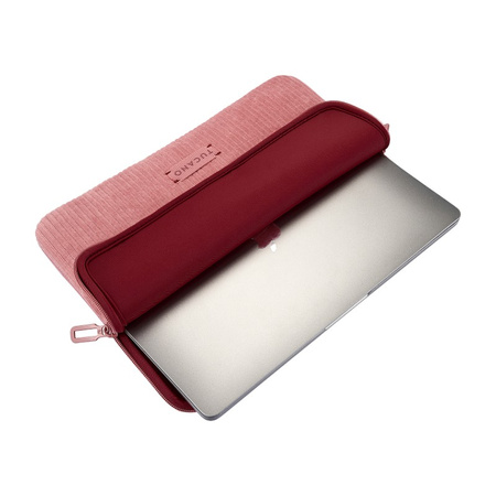 TUCANO Velluto 2 - Pokrowiec MacBook Pro 14" / Laptop 13" (różowy)