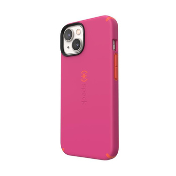 Speck CandyShell Pro + MagSafe - Etui iPhone 14 / iPhone 13 z powłoką MICROBAN (Digital Pink / Energy Red)