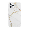 Crong Marble Case – Etui iPhone 11 Pro (biały)