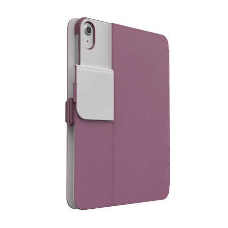 Speck Balance Folio – Etui iPad 10.9" (2022) z powłoką MICROBAN w/Magnet & Stand up (Plumberry/Crushed Purple/Crepe Pink)