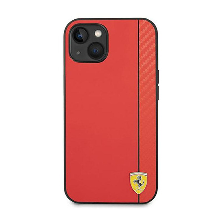 Ferrari Carbon – Etui iPhone 14 (Czerwony)