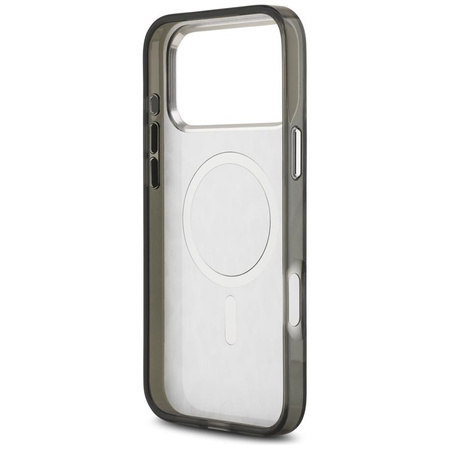 Karl Lagerfeld IML Leopard Pattern MagSafe - Etui iPhone 17 Pro Max (czarny)