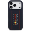 Red Bull Silicone Oversize Vertical Logo MagSafe - Etui iPhone 17 Pro (granatowy)