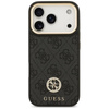 Guess 4G Strass Logo MagSafe - Etui iPhone 17 Pro (czarny)