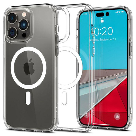 Spigen Ultra Hybrid Mag MagSafe – Etui do iPhone 14 Pro Max (Biały)