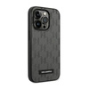 Karl Lagerfeld Saffiano Mono Metal Logo - Etui iPhone 14 Pro (szary)