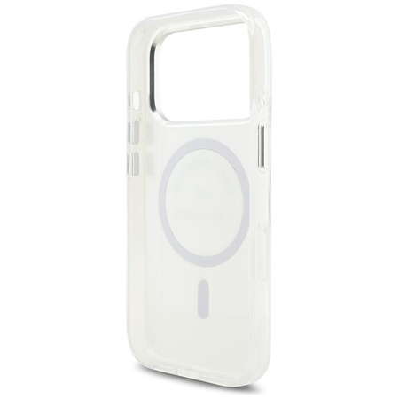 Karl Lagerfeld IML Karl RSG Logo MagSafe - Etui iPhone 17 Pro (przezroczysty)