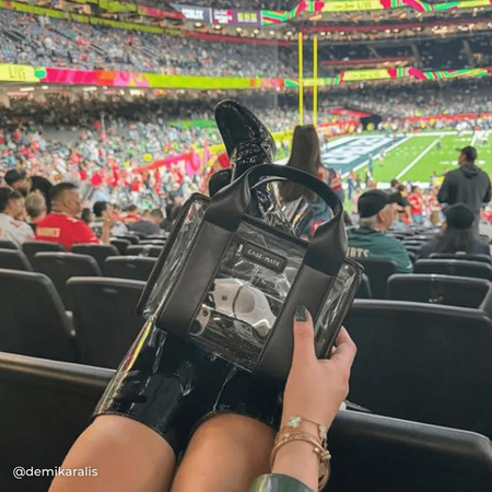 Case-Mate Micro Tote Bag - Wodoodporna torba na ramię (Midnight Black/Clear)