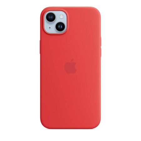 Apple Silicone Case - Silikonowe etui z MagSafe do iPhone 14 Plus (PRODUCT)RED