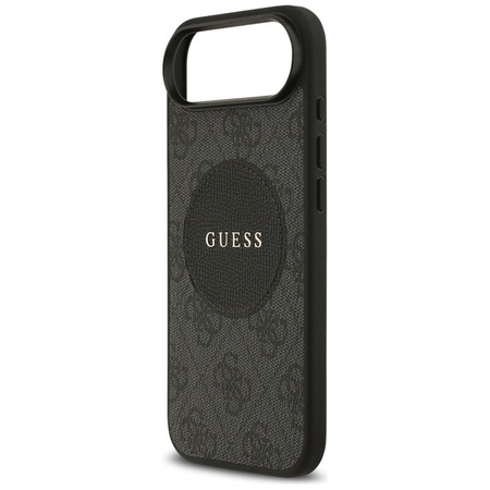 Guess 4G Circle Classic Logo MagSafe - Etui iPhone Air (czarny)