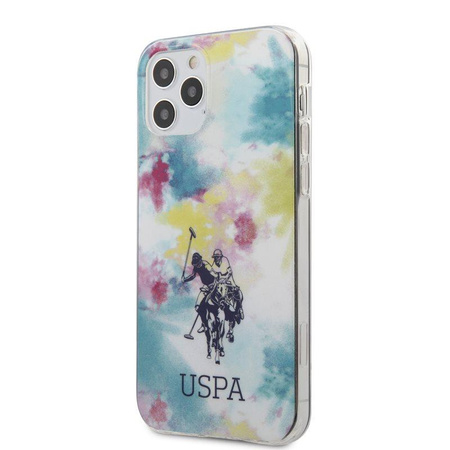 US Polo Assn Tie & Dye - Etui iPhone 12 / iPhone 12 Pro