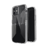 Speck Presidio Perfect-Clear with Grips - Etui iPhone 12 / iPhone 12 Pro z powłoką MICROBAN (Clear)