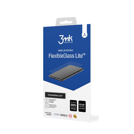 3mk FlexibleGlass Lite - Szkło hybrydowe do iPhone SE 2022/2020