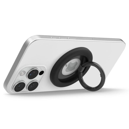 Spigen Nano Pop MagSafe Phone Ring - Magnetyczny uchwyt na palec z funkcją podstawki (Black Sesame)