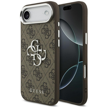 Guess 4G Big 4G Classic Logo - Etui iPhone Air (brązowy / srebrny)