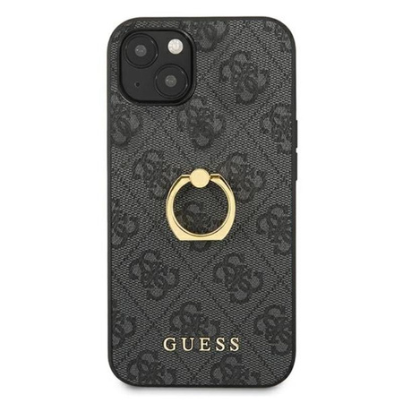 Guess 4G Ring Case - Etui iPhone 13 (szary)