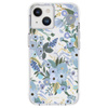Rifle Paper Clear - Etui iPhone 14 (Garden Party Blue)