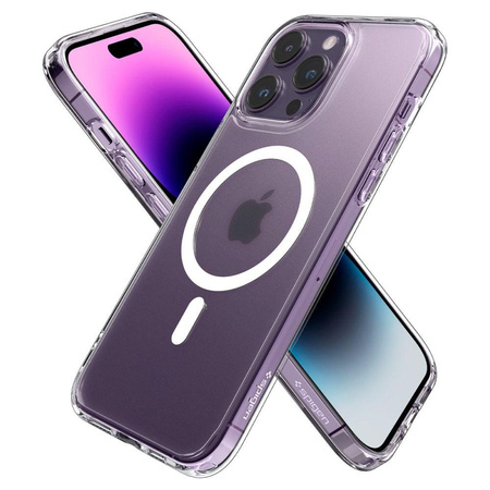 Spigen Ultra Hybrid Mag MagSafe – Etui do iPhone 14 Pro Max (Frost Clear)