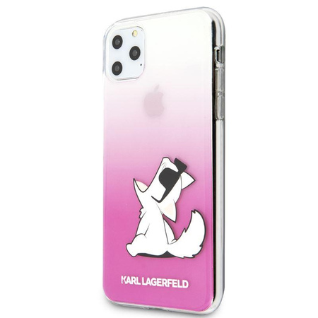 Karl Lagerfeld Choupette Fun Sunglasses - Etui iPhone 11 Pro Max (różowy)