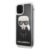 Karl Lagerfeld Iconic Glitter - Etui iPhone 11 Pro Max (Black)