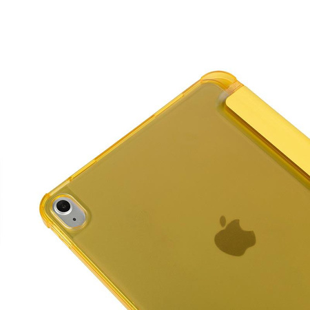 Tucano Satin Case – Etui do iPad 10.9" (2022) w/Magnet & Stand up z uchwytem Apple Pencil (żółty)