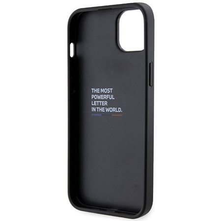 BMW Grip Stand Hot Stamp - Etui iPhone 14 (czarny)
