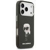 Karl Lagerfeld IML Aquarelle Karl & Logo MagSafe - Etui iPhone 17 Pro (czarny)