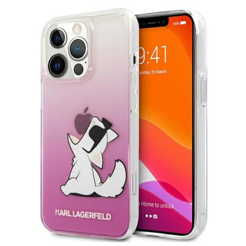 Karl Lagerfeld Choupette Fun - Etui iPhone 13 Pro Max (różowy)