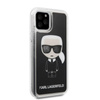 Karl Lagerfeld Iconic Glitter - Etui iPhone 11 Pro (Black)