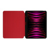 Crong FlexFolio – Etui iPad Pro 11" (2022-2021) / iPad Air 11” M2 (2024) / iPad Air 10.9” (5-4 gen.) z funkcją Apple Pencil (czerwony)
