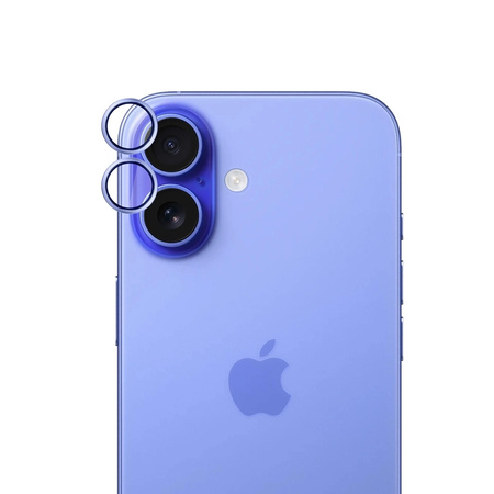 3mk HARDY Lens Protection Pro - Szkło na obiektyw aparatu iPhone 17 (Light Blue)