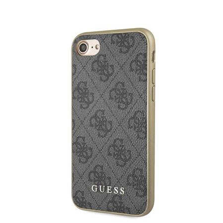 Guess 4G Charms Collection - Etui iPhone iPhone SE 2022 / SE 2020 / 8 / 7 (szary)