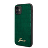 Guess Croco Case - Etui iPhone 11 (Dark Green)