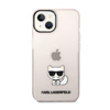 Karl Lagerfeld Choupette Body - Etui iPhone 14 Plus (różowy)