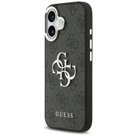 Guess 4G Big 4G Classic Logo - Etui iPhone 17 (czarny / srebrny)