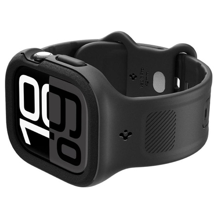 Spigen Vault Pro - Pasek z obudową do Apple Watch 10 42 mm (Matte Black)