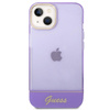 Guess Translucent - Etui iPhone 14 (fioletowy)