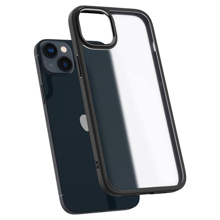 Spigen Ultra Hybrid Matte - Etui do iPhone 15 Plus / iPhone 14 Plus (Czarny matowy)