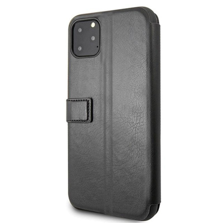 Karl Lagerfeld Booktype - Etui iPhone 11 Pro Max z kieszeniami na karty (Black)