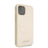 Guess Saffiano 4G Circle Logo - Etui iPhone 11 Pro (złoty)