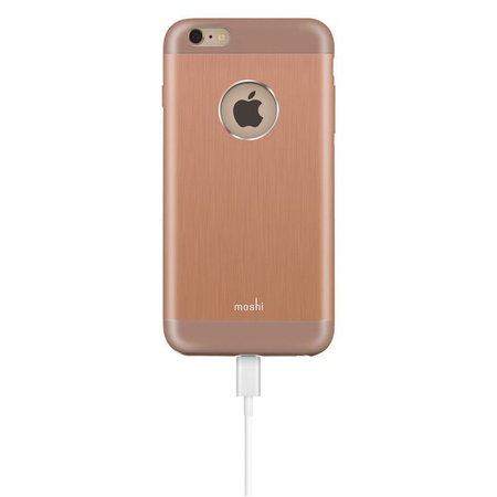 Moshi iGlaze Armour - Etui aluminiowe iPhone 6s Plus / iPhone 6 Plus (Sunset Copper)